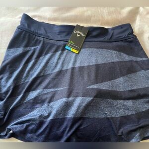 Callaway True Sculpt, Peacoat Blue Abstract UPF 50 Opti Dry Motion Skort